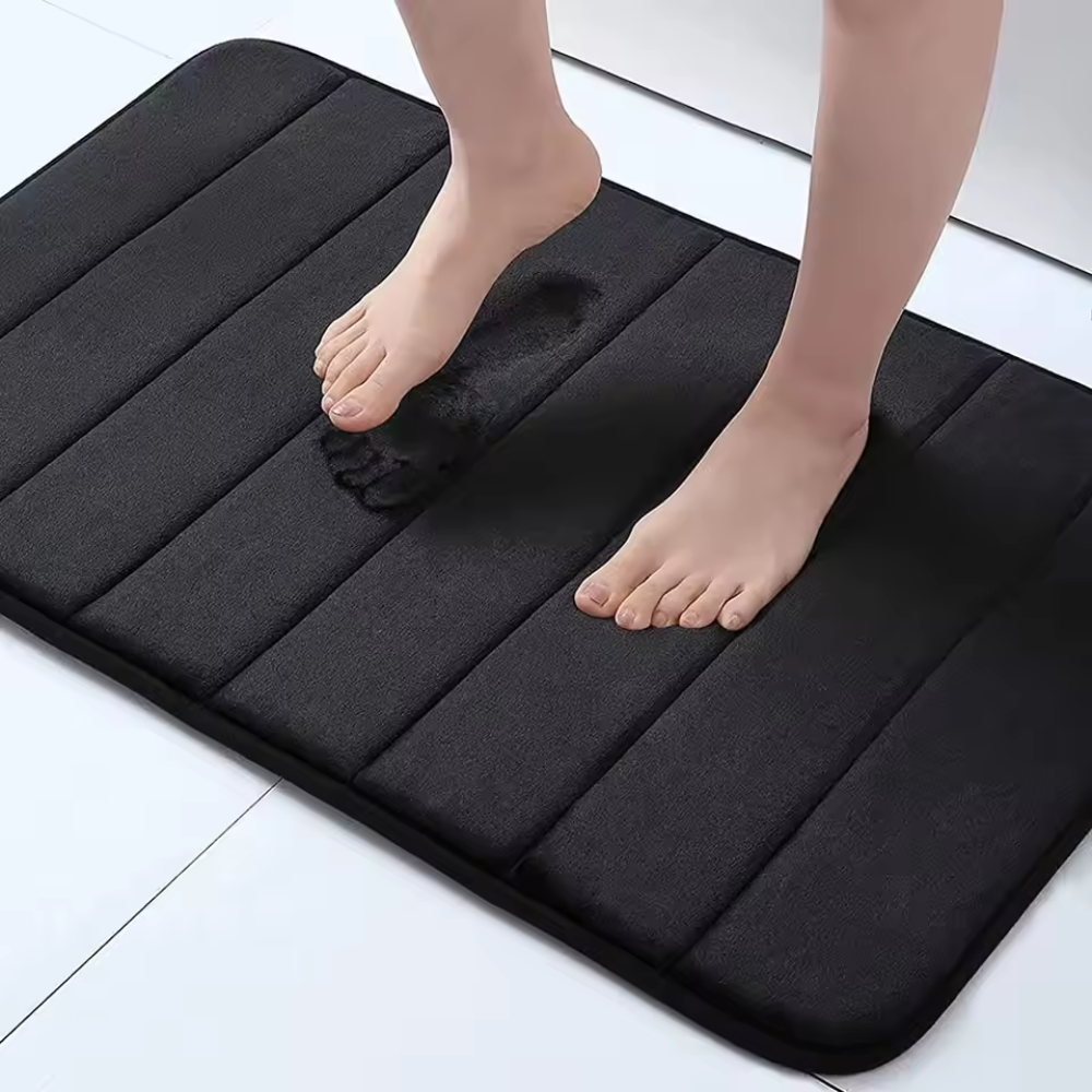 Le tapis de bain antidérapant ultra doux signature