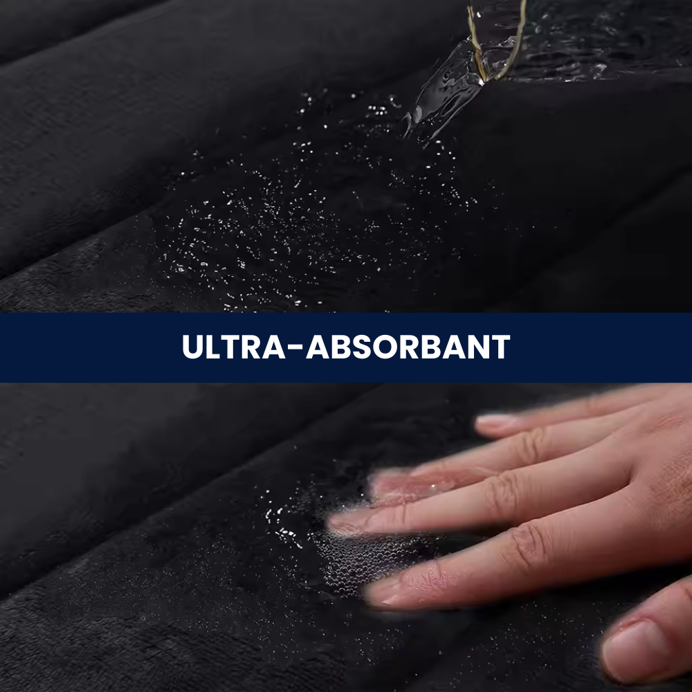 Le tapis de bain antidérapant ultra doux signature