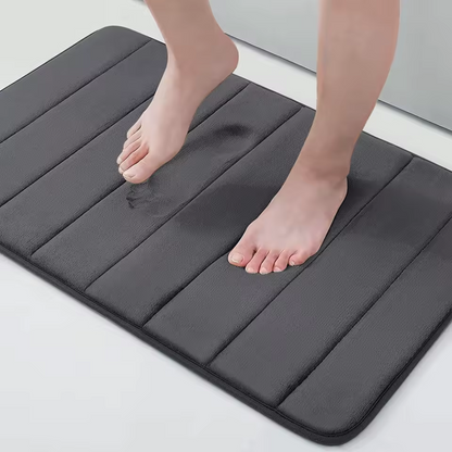 Le tapis de bain antidérapant ultra doux signature